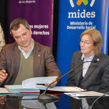 Subsecretario de Ganadería, Daniel Garín y ministra interina Maria Simon Subsecretario de Ganadería, Daniel Garín y ministra interina Maria Simon