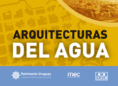 cartel de exposición Arquitecturas del Agua