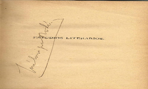 Firma de José Enrique Rodo