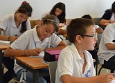 Niños en aula