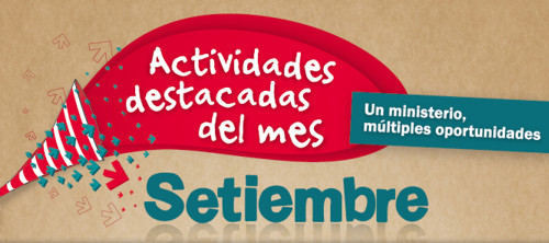 Actividades destacadas de Setiembre