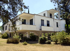Fachada de la casa 
