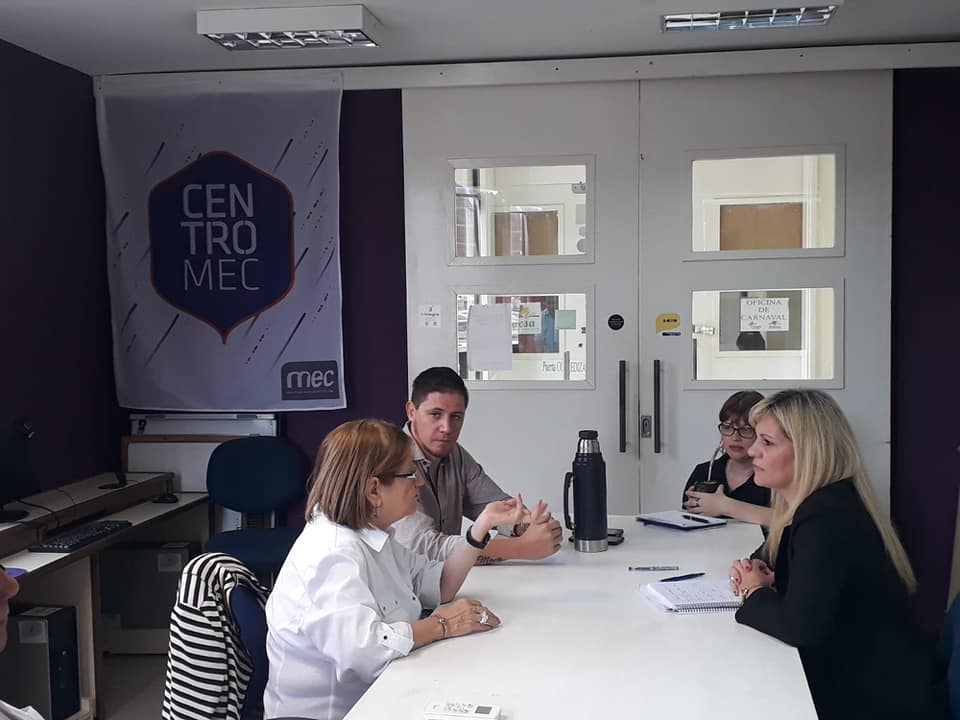Reunión de Centros MEC con Intendencia de Artigas