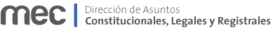 Logo Dirección de Asuntos Constitucionales