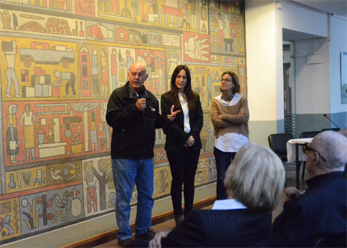 inauguracion del mural alpuy