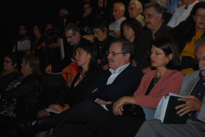 Ehrlich entre el público