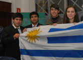 Estudiantes que viajarán representando a Uruguay