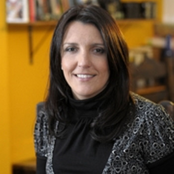 Rostro de la periodista