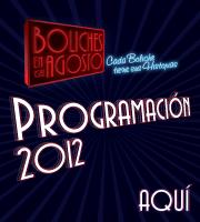 Progreamación de boliches en Agosto