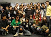 Estudiantes con Mujica
