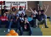 Grupo en dormitorio del EAJ 2012