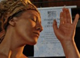 estatua viviente