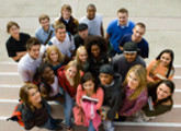 grupo de jóvenes
