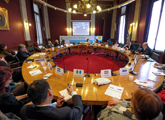 Sesión de delegados de países y autoriaddes del Programa Ibermuseos