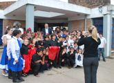 Escuela España, La Charqueda