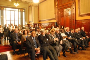 Representantes del Poder Ejecutivo y el Parlamento