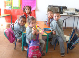 Ehrlich visita escuelas de Casavalle