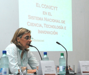 Presidente de Conicyt, Liliana Borzaconni Presidente de Conicyt, Liliana Borzaconni