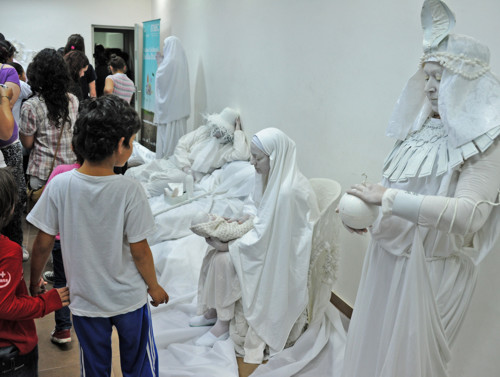 Estatuas vivientes