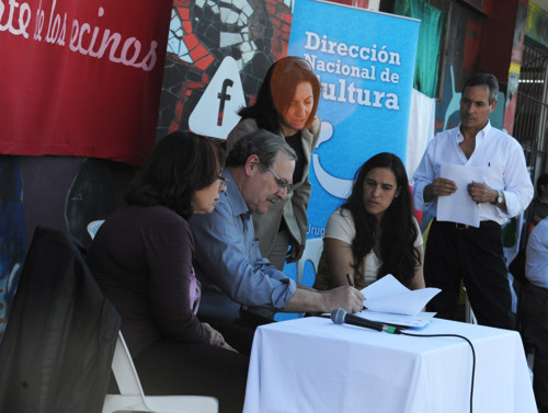 Firma de convenio