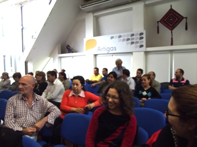 vista de conferencia en Artigas