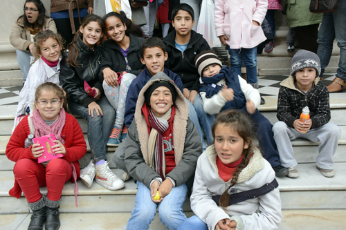 Ni&ntilde;os de Achar