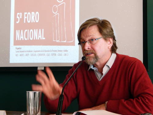 Luis Garibaldi, director de Educación del MEC