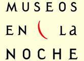 logo museos en la noche