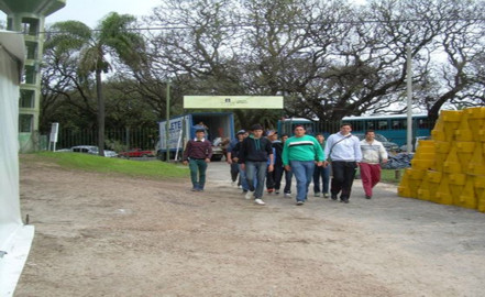 Selección en el Estadio Centenario