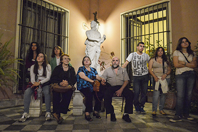  Coro Cantarsis en el Museo Histórico Nacional Casa de Montevideo (Romántico) durante la décima edición de Museos en la Noche