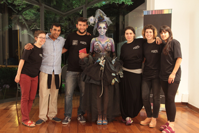 Parte del equipo de Museos en la Noche