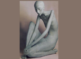 Escultura-Ana Frank