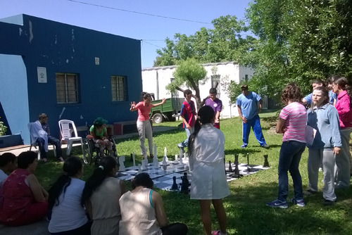 Ajedrez al aire libre