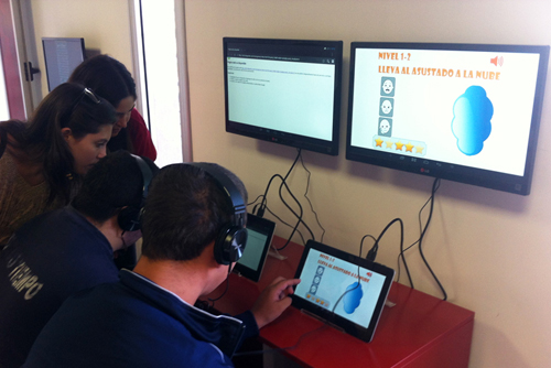 personas usando los recursos informáticos