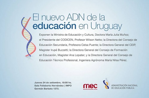 adn de la educación