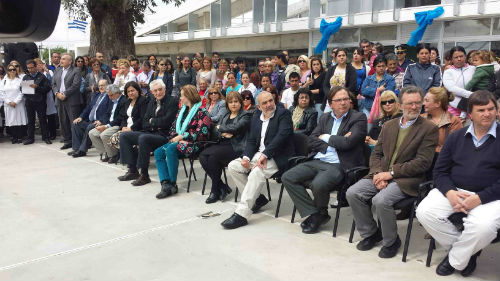 autoridades en inauguración