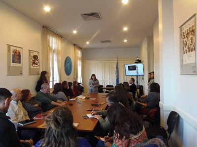 Taller en Unesco de salvaguardia del PCI Taller en Unesco de salvaguardia del PCI