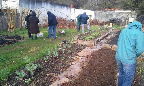 Visita de Basesco a Huerta Assis