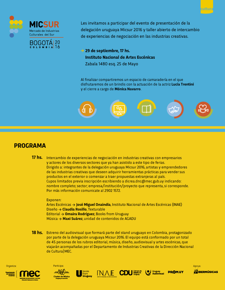 Invitaciòn Micsur 